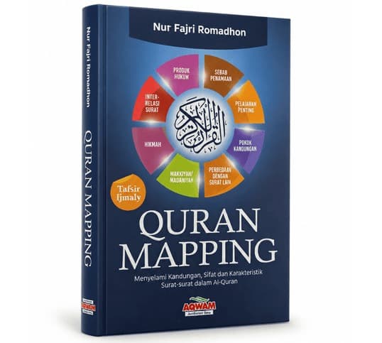 Buku Quran Mapping dan cuplikan halaman isinya