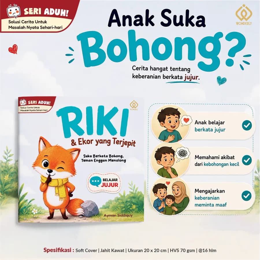 Sampul Riki dan Ekor yang Terjepit