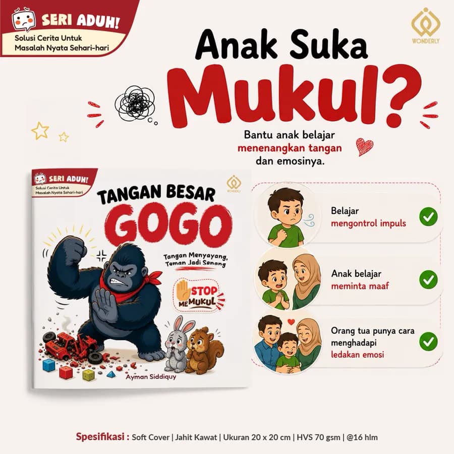 Sampul Tangan Besar Gogo